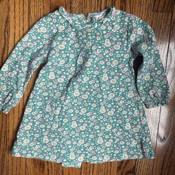 Baby Boden Other - Baby Boden Floral Easter Spring Long sleeved Dress 6-12M